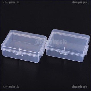 Bộ 2 Hộp Nhựa Trong Suốt Đựng Đồ Tiện Dụng