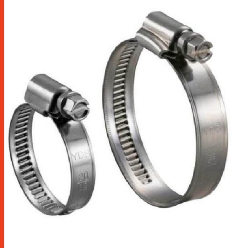 Đai xiết inox, cổ dê, quai nhê inox không gỉ kích thước 9-16, 13-19, 19-27