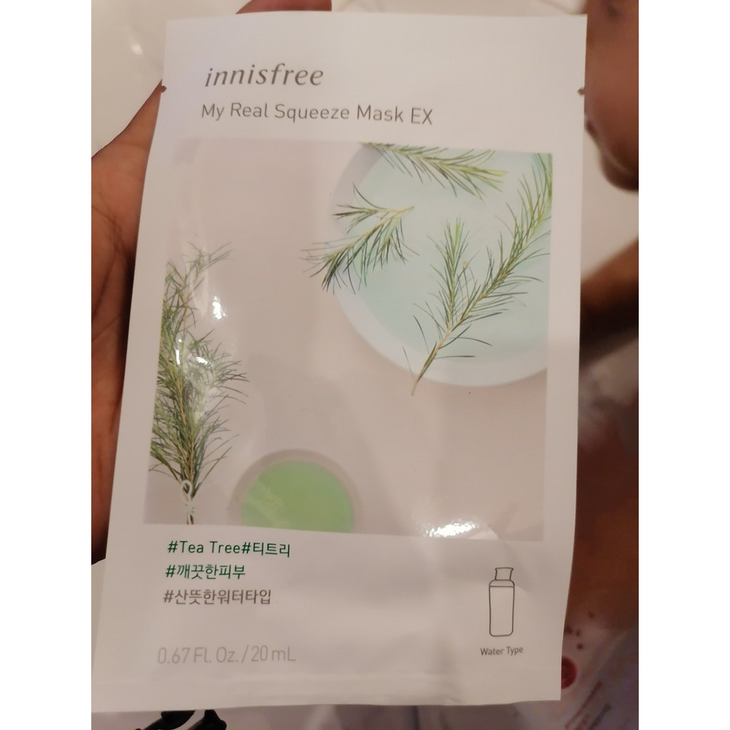 Mặt Nạ Giấy – Innisfree My Real Squeeze Mask