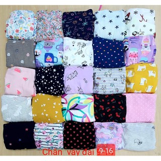 Chân váy cotton kèm chip