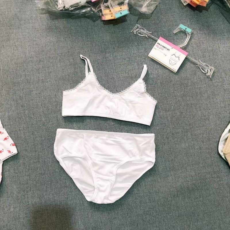 Sét 2 bộ đồ lót bé gái siêu xinh xuất dư siêu xịn