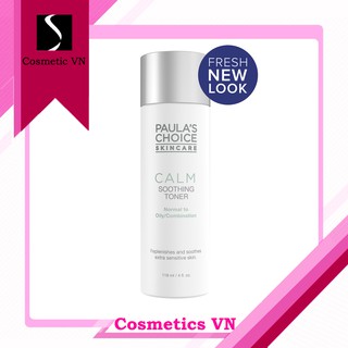 Calm Redness Relief Toner - Paula’s Choice – Nước hoa hồng làm dịu và phục hồi da dành cho da dầu
