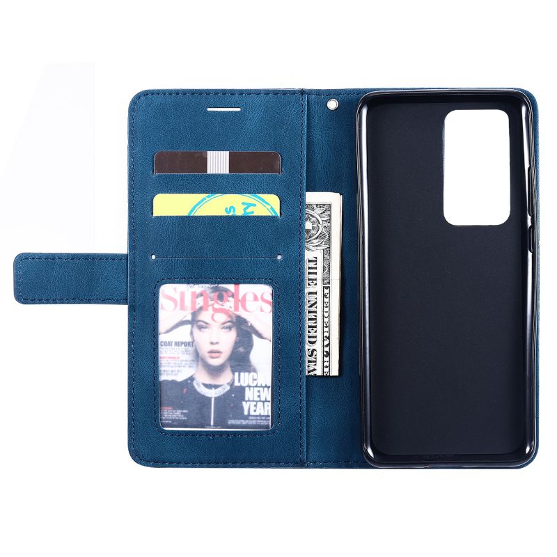 Vỏ Bao Da Điện Thoại Dạng Ví Nắp Lật Có Ngăn Đựng Thẻ Cho HuaWei P20 Lite P30 P30 Pro P30 Lite P40 P40 Pro P40 Lite P Smart 2021 Ốp