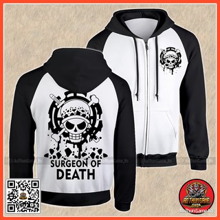 BST Áo khoác One Piece Trafalgar Law K01, Áo khoác Law hoodie Anime Manga, có size bé cho trẻ em em | AoThunGameVn