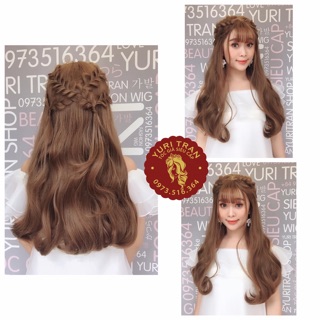 Tóc bộ Sóng nước vàng rêu