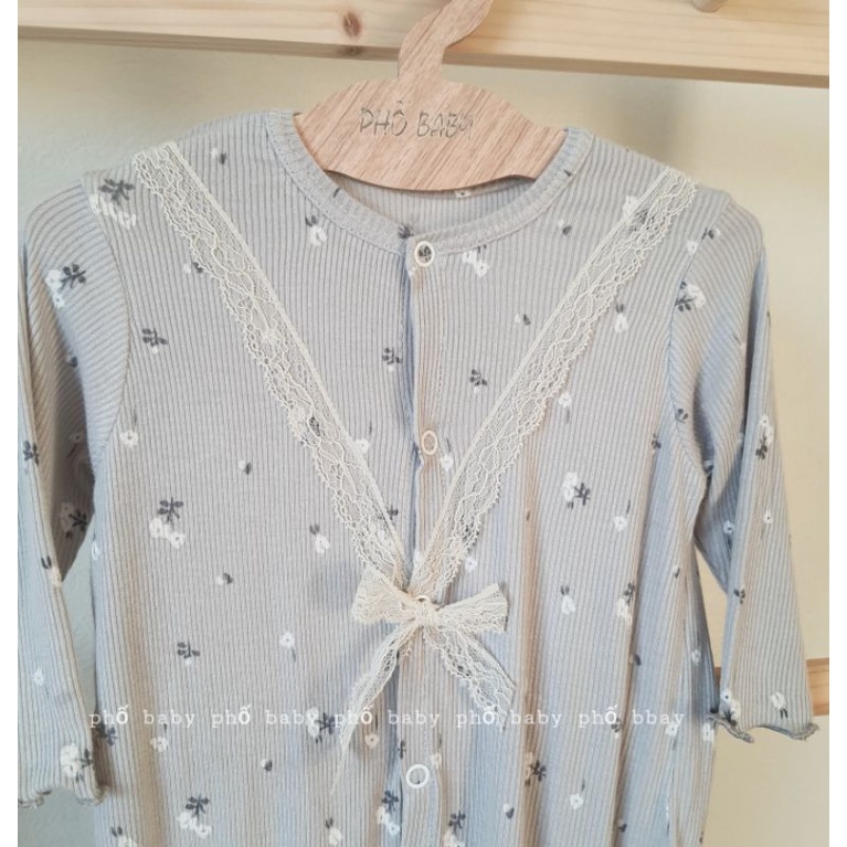 body liền tất xanh xám