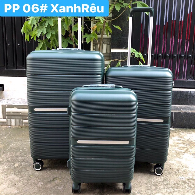 Vali nhựa PP  Size 32/28/24/20  PP cao cấp 100% chống vỡ size 20 inch 24 inch 28 inch ( BH 3 NĂM )