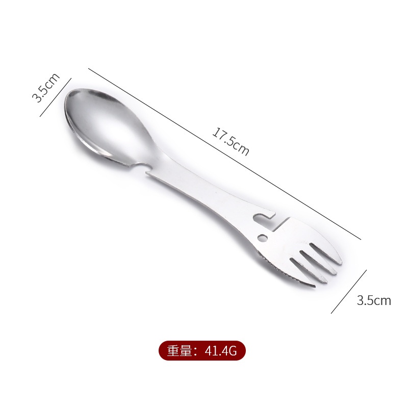Thìa dĩa đa năng sáng tạo, chuyên nghiệp inox 430 dụng cụ mở bia chuyên dụng- Phukientuiloc.com