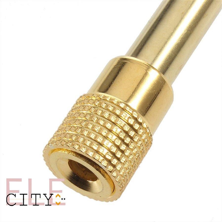 111ele} 1/8" 3.5mm Female to 1/4" 6.5mm male Stereo Headphone Microphone Plug