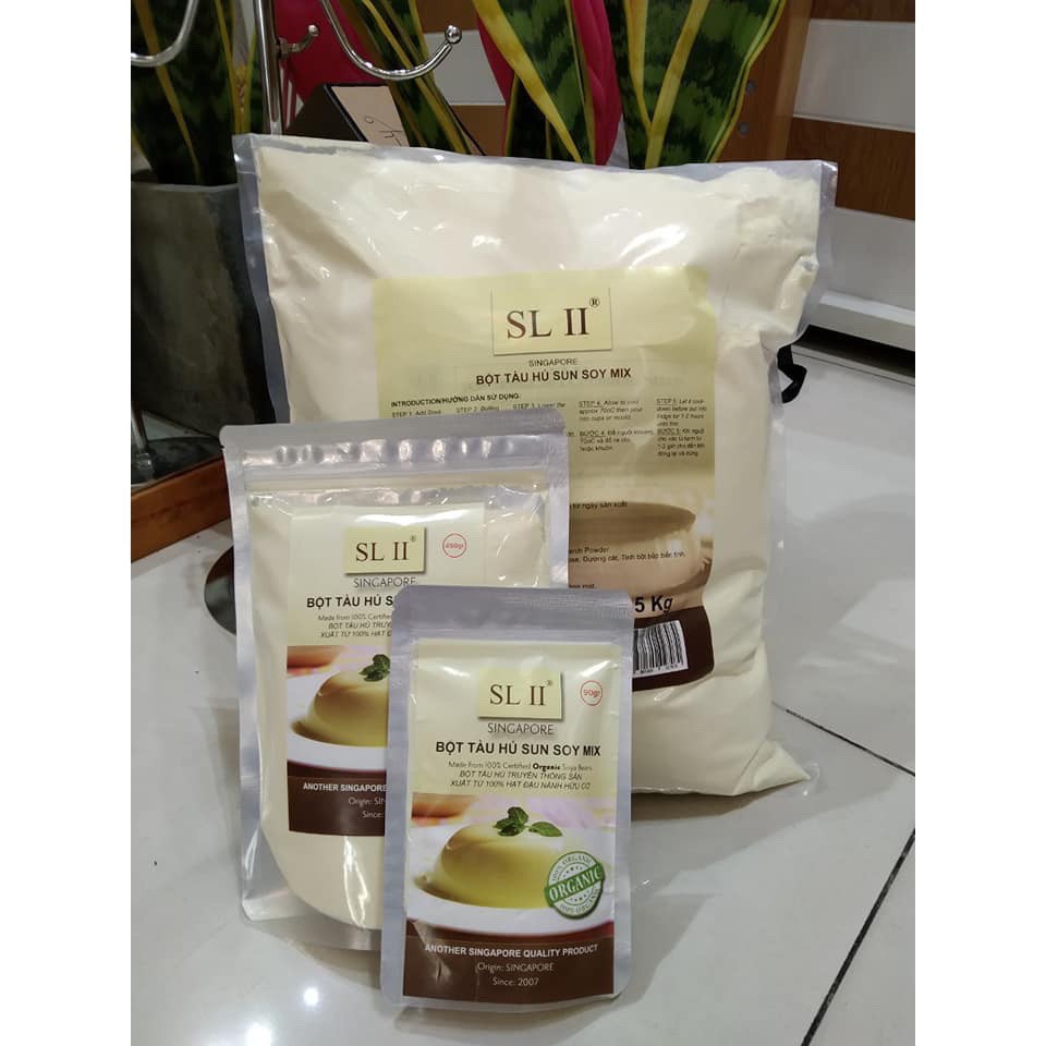 [Sỉ_Lẻ] Bột Tàu Hũ Singapore Sun Soy Mix 90gr