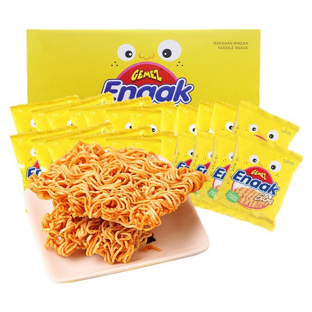 Lẻ 1 Gói Mỳ Enaak - Snack Mỳ Tôm Ăn Sống