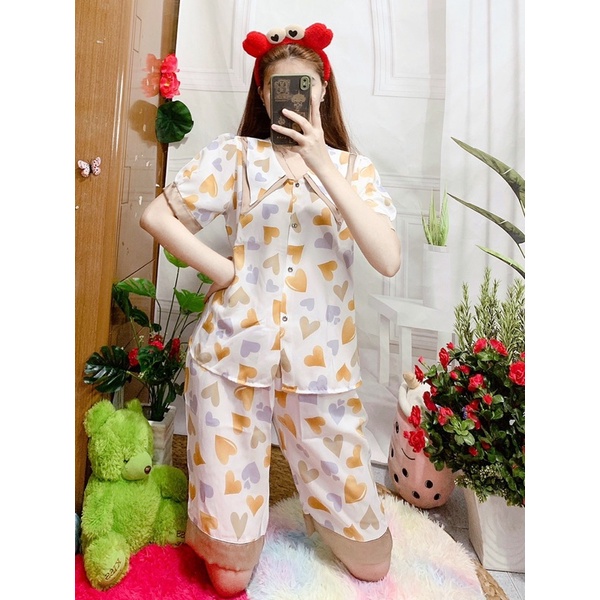 Bộ  mango quần  lỡ phom 60kg, có  túi  quần