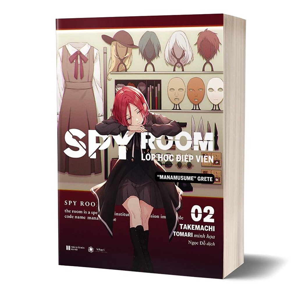 Sách Spy Room – Lớp học điệp viên Tập 2: Manamusume Grete