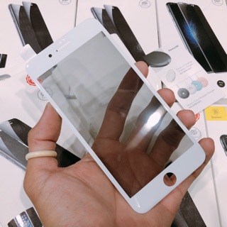 Dán Full Màn Hình Chống Nhìn Trộm Chính Hãng Baseus cho IPhone 7Plus 8Plus