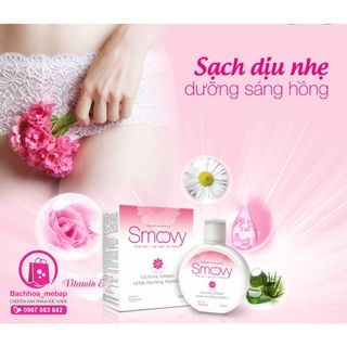 [Chất lượng] Dung dịch vệ sinh dịu nhẹ Smoovy ( chính hãng) Cao cấp, dùng được cho da nhảy cảm