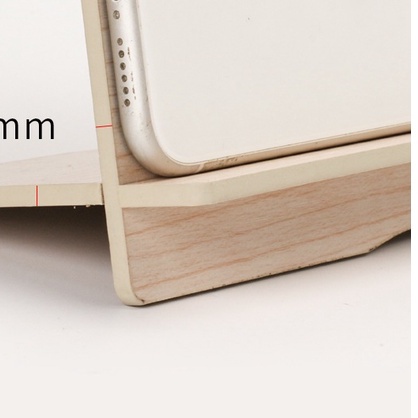 Giá gỗ rộng để điện thoại, máy tính bảng, lịch, toploader
