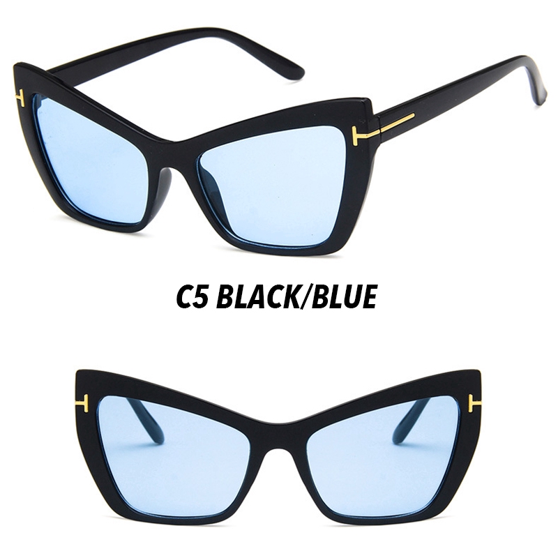 【HENGHA】 【chứng khoán sẵn sàng】 phương Tây cổ điển Retro Cát Mắt Kính Mát Nữ Kính mát