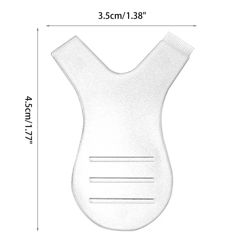 Bộ 10 Cọ Chải Lông Mi Hình Chữ Y Bằng Silicone Dùng Nối Mi Chuyên Dụng