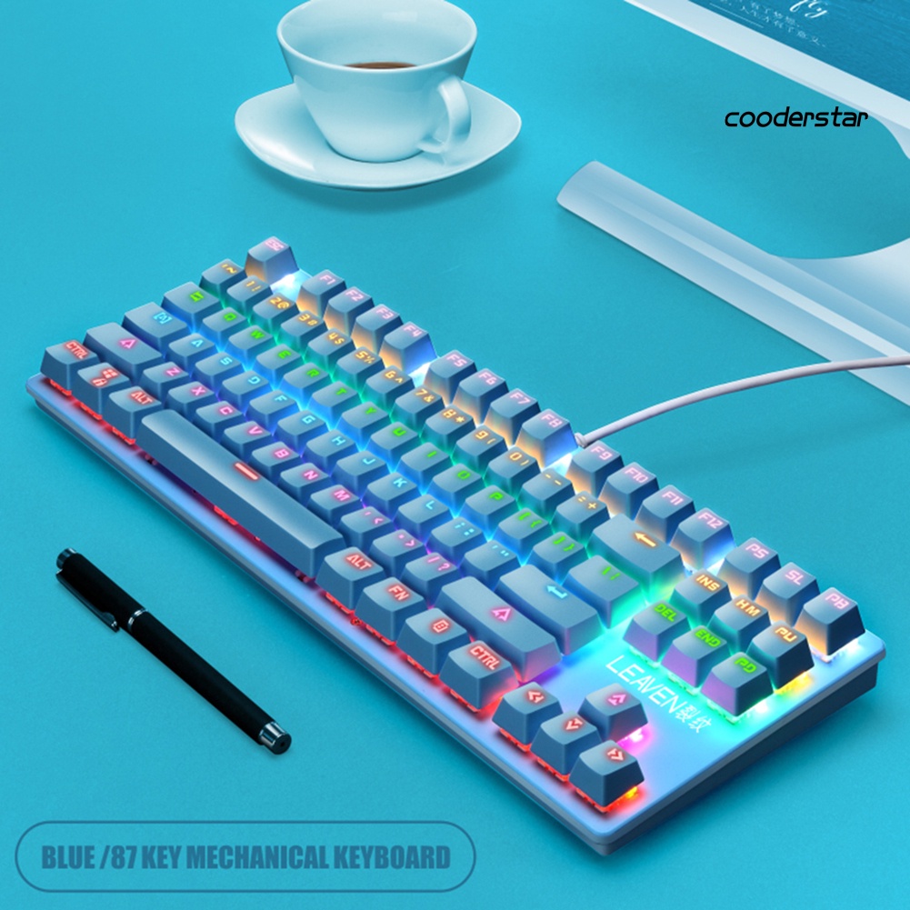 Vỏ Bọc Nút Bàn Phím 87 Phím Có Dây Rgb Cood-Co Thông Dụng Cho Bàn Phím Cơ