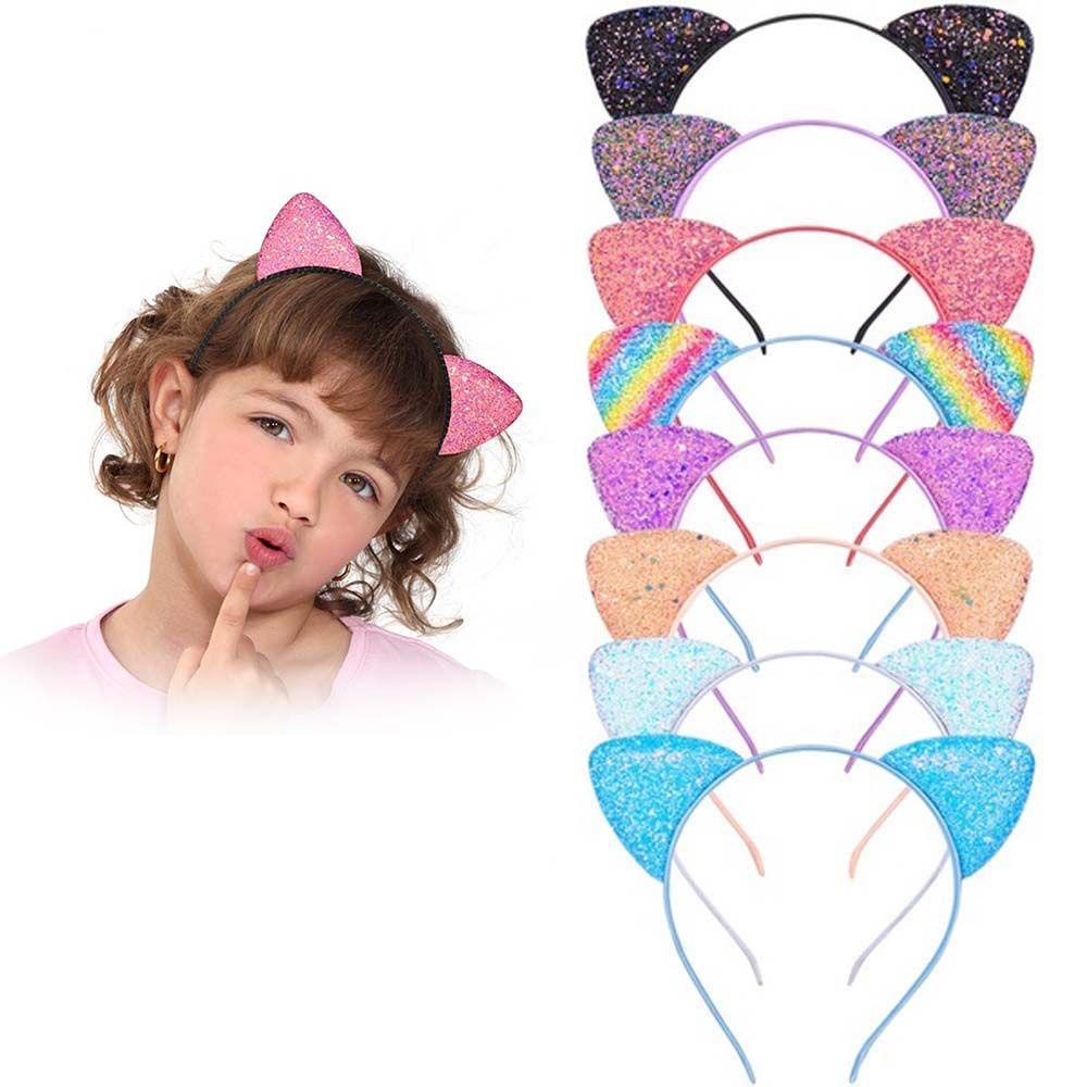 Băng Đô Đính Kim Sa Lấp Lánh Cho Bé Gái