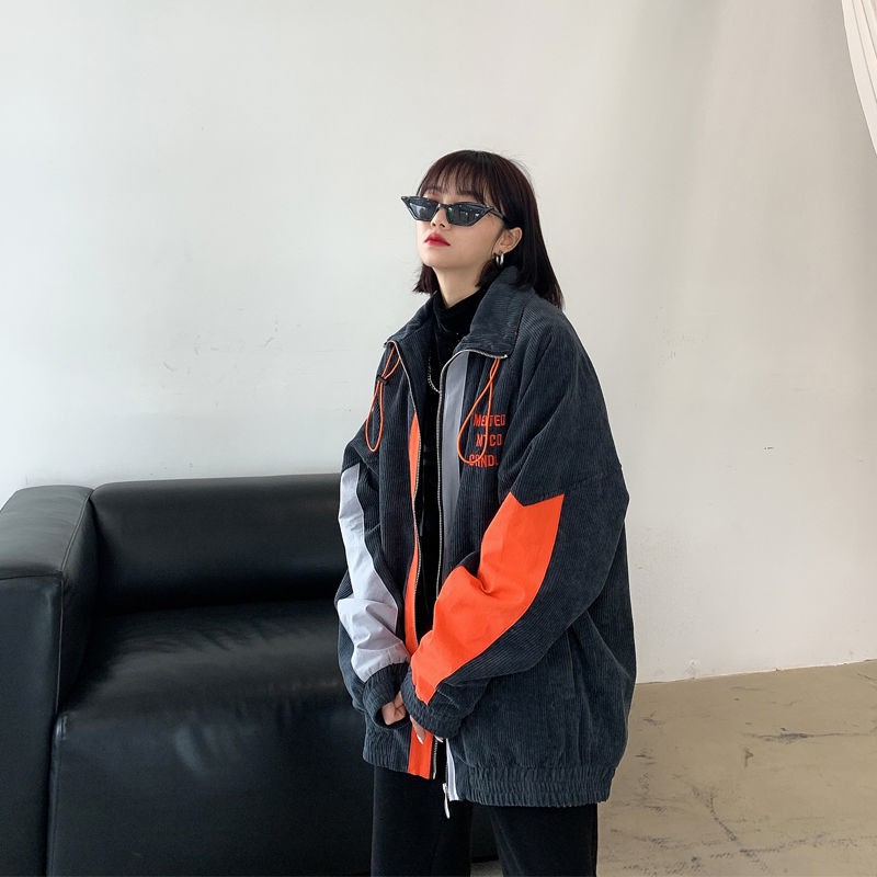 Áo khoác dáng rộng thêu họa tiết thời trang sành điệu cho nữ | BigBuy360 - bigbuy360.vn