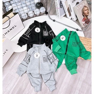 Bộ khoác bomber cá tính cho bé trai