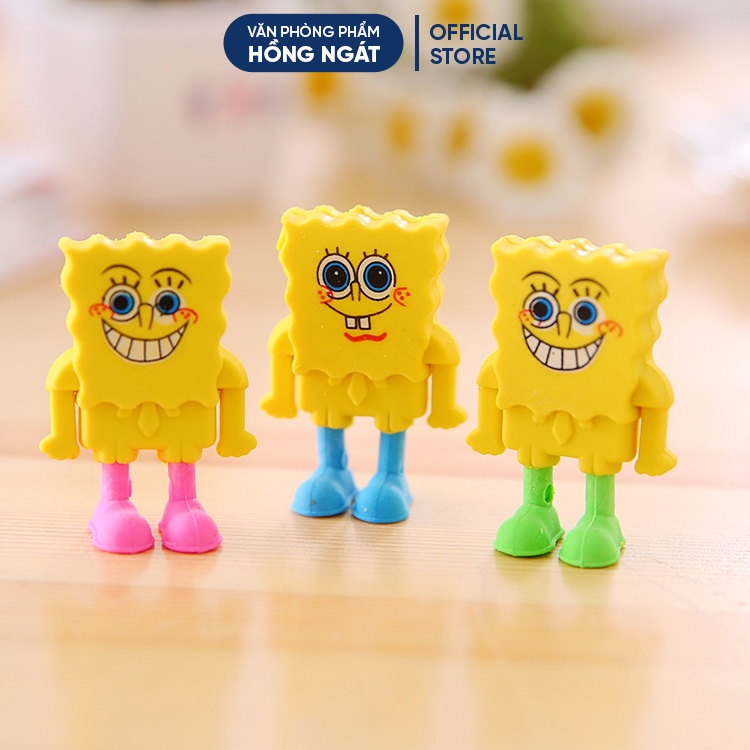 Tẩy bút chì bọt biển, đồ dùng học tập dễ thương gôm tẩy cute giá rẻ làm quà tặng học sinh văn phòng phẩm T17