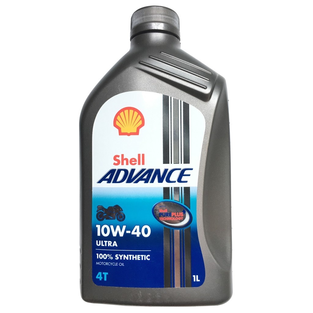 Dầu Nhớt Moto Shell Advance Ultra 10w40 Châu Âu 1L