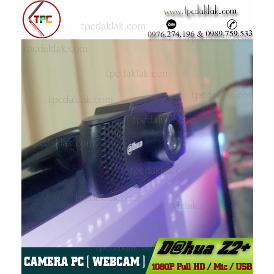 Webcam Dahua Z2+ Full HD 1080p ( Video & Mic ) | Camera Máy Tính Dahua Z2+ Full HD 1080P | BigBuy360 - bigbuy360.vn
