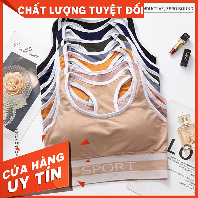 Áo bra tập gym Sport ba lỗ dáng đẹp