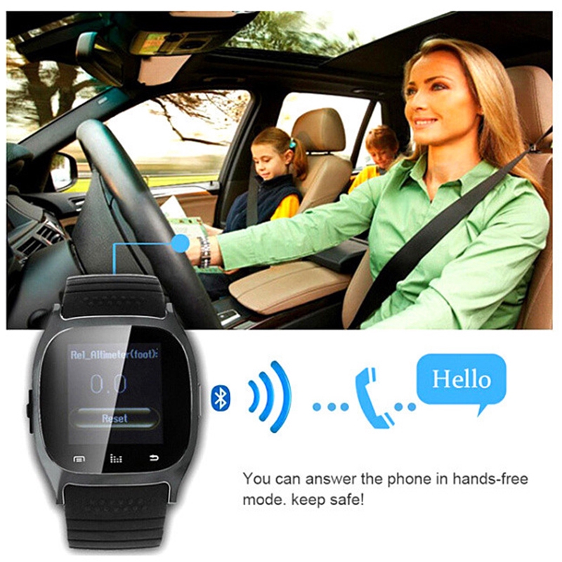 Đồng hồ thông minh M26 kết nối Bluetooth theo dõi sức khỏe