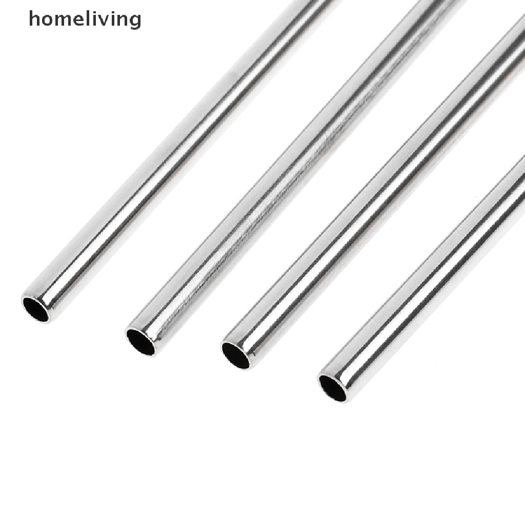 Bộ 4 Ống Hút Bằng Thép Không Gỉ Kèm 1 Bàn Chải Vệ Sinh