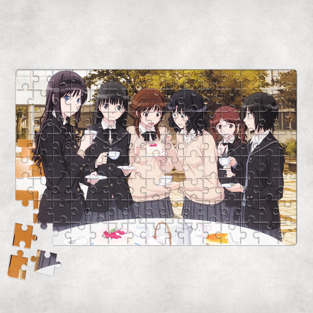 Tranh ghép hình AMAGAMI - Mẫu 1 - Nhận in theo yêu cầu