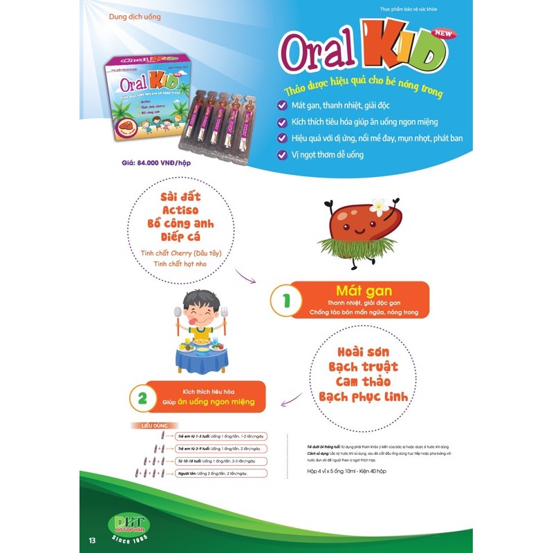 Mát gan Oral KID | BigBuy360 - bigbuy360.vn