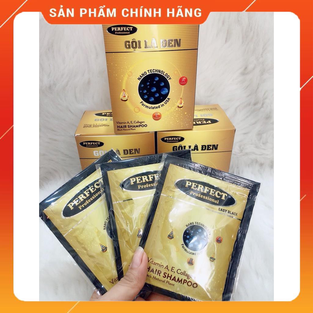 GỘI LÀ ĐEN PERFECT gói lẻ