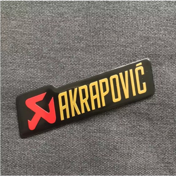 [GIÁ GỐC] TEM NHÔM AKRAPOVIC SẮC SẢO NÂNG TẦM ĐẲNG CẤP CHO XẾ YÊU CỦA BẠN
