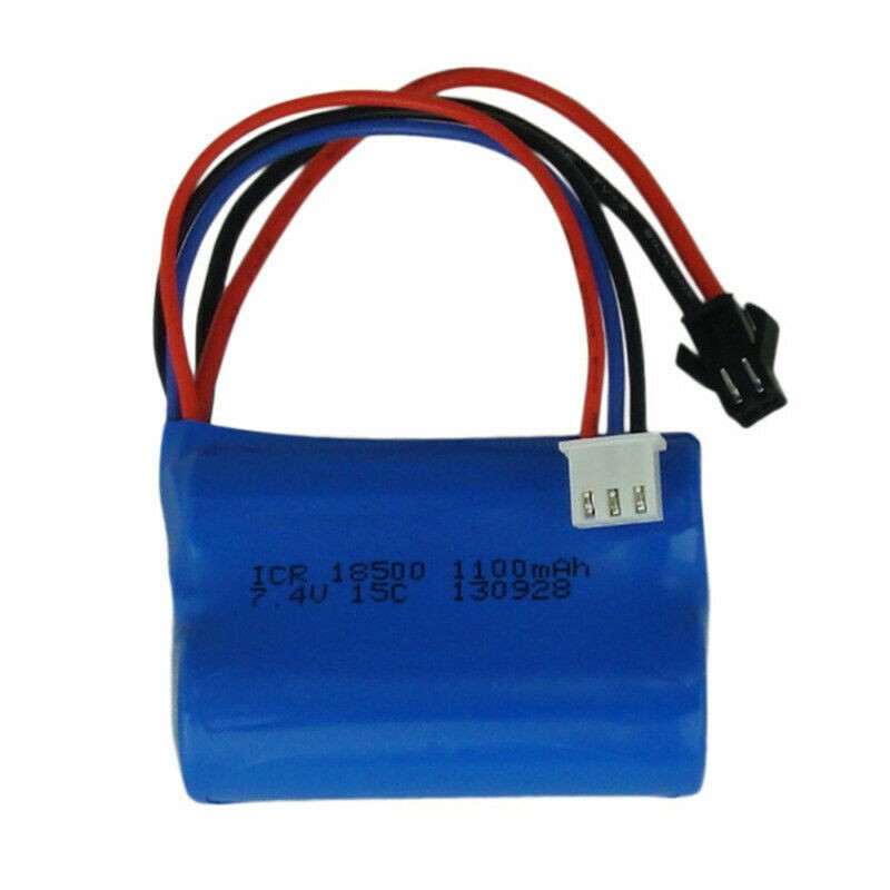 Pin 2S 7.4V 1100mAh, dòng xả 15c