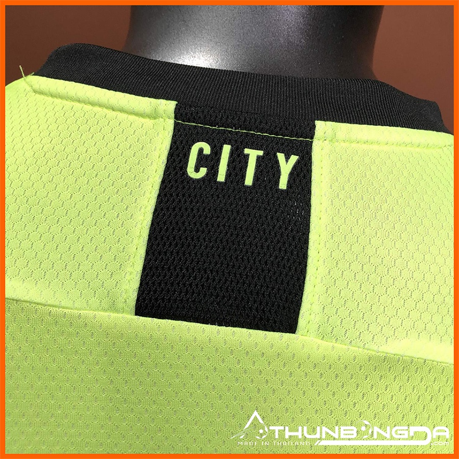 Áo đấu Manchester City sân khách 2019/2020 vàng hồng, áo Man City 2019/20 sân khách 3rd bản PLAYER bodyfit SF