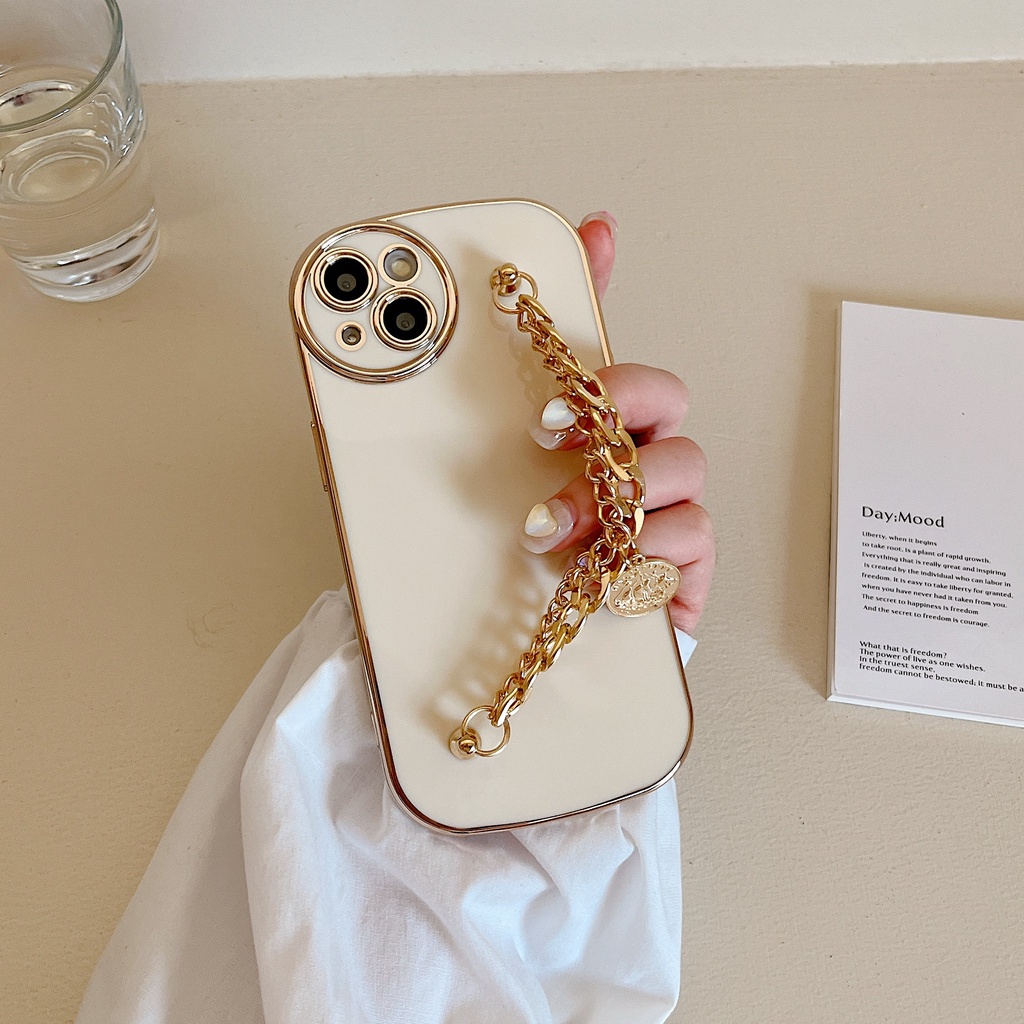 Ốp Điện Thoại Viền Cong Mạ Điện Cho iPhone14Pro IP13Pro iPhone14 iPhone11 iPhone11 iPhone11 12Promax 13Promax 11 12 13