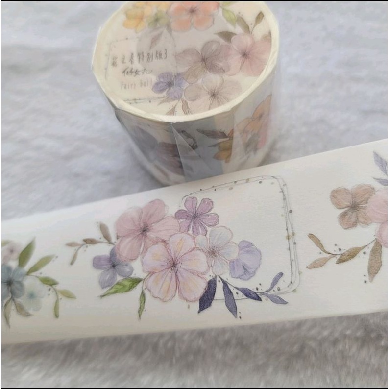 Krisna.room ♡ Hãng Peipan- 1 chu kì cuộn băng dán hoa Hana 3
