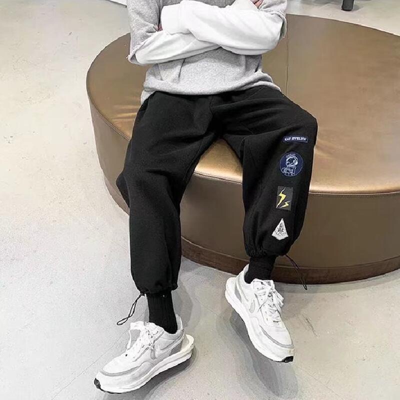 Quần thể thao ống rộng thoải mái thời trang Hàn Quốc cho nam size M-5XL