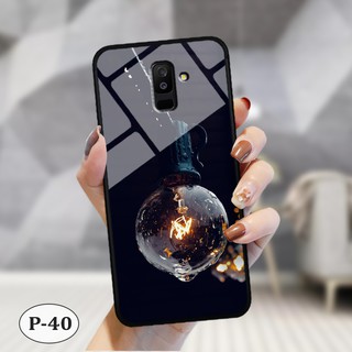Ốp lưng kính 3D Samsung Galaxy A6 Plus 2018