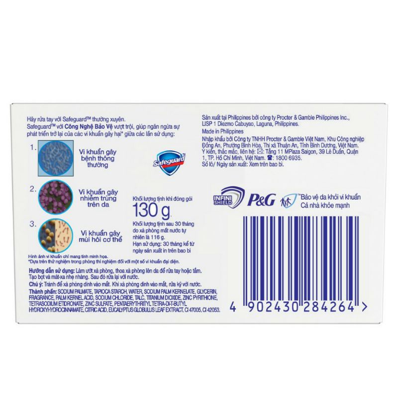 Xà bông Safeguard 130g | BigBuy360 - bigbuy360.vn