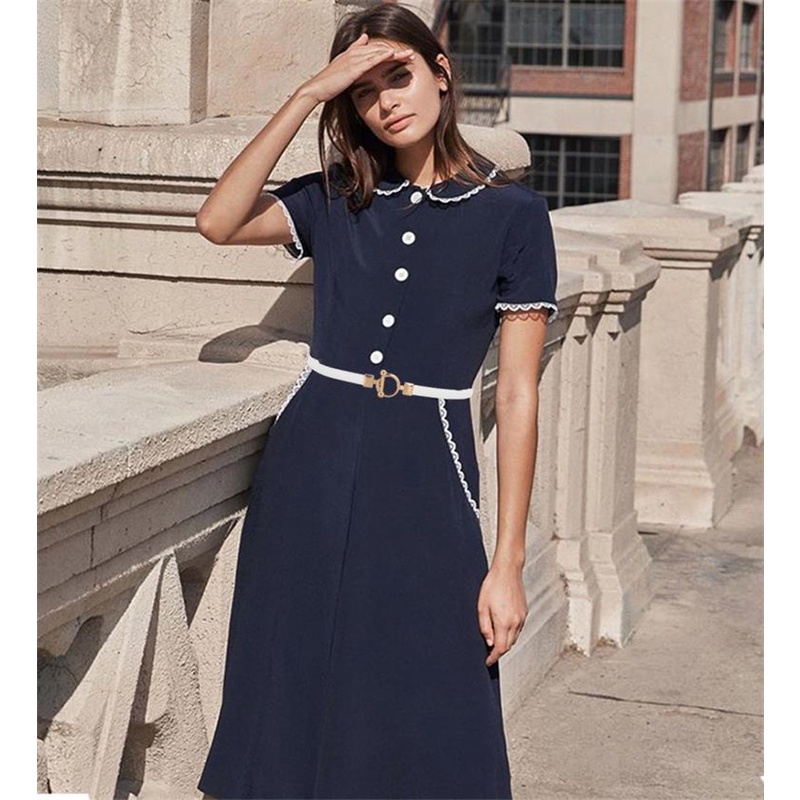 Dây Thắt Lưng Da Bò Mảnh Sang Trọng Chất Lượng Cao Thời Trang Cho Nữ