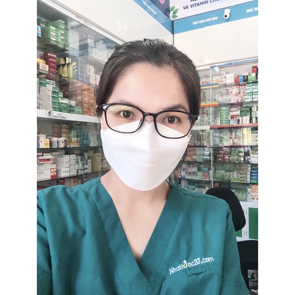 Khẩu Trang y tế 4D Mask KF94 Gói 5C kháng khuẩn, đeo vừa kín mặt, mềm mại, dễ thở, có thanh định hình mũi
