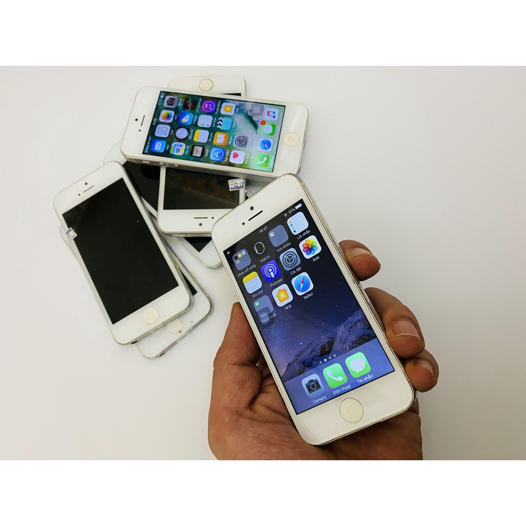 {𝐂𝐇𝐈́𝐍𝐇 𝐇𝐀̃𝐍𝐆 𝐀𝐏𝐏𝐋𝐄} Điện Thoại iphone 5 16GB Quốc Tế. Chơi game, lướt web.Bảo hành đổi mới,nhanh chóng