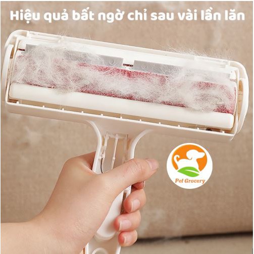 Cây lăn lông tĩnh điện cao cấp chó mèo làm sạch giường chăn đệm