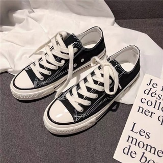 Giày thể thao nam nữ - giày converse cv 1970s cổ thấp đen thời trang học sinh đi học giá rẻ