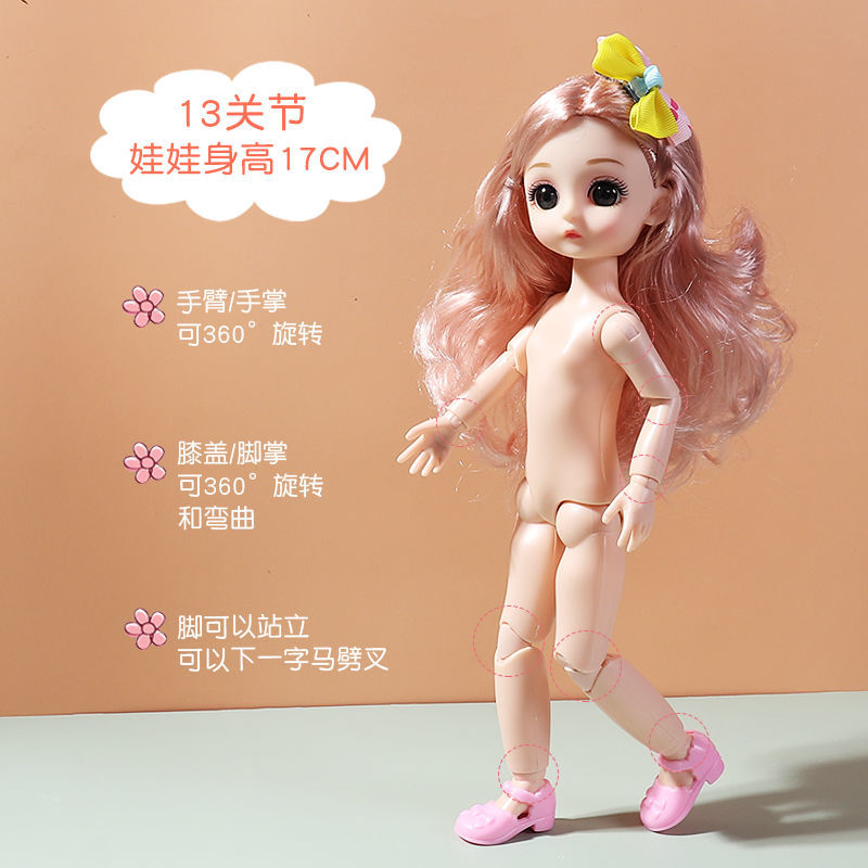 Búp Bê Công Chúa Barbie 30cm Xinh Xắn Đáng Yêu Cho Bé Gái