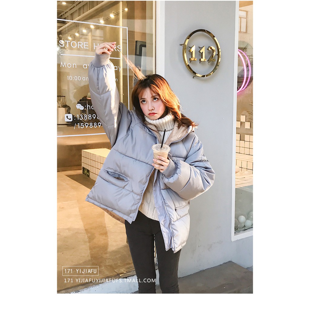 HT334 Áo phao nữ dáng ngắn hàng QCXK | BigBuy360 - bigbuy360.vn